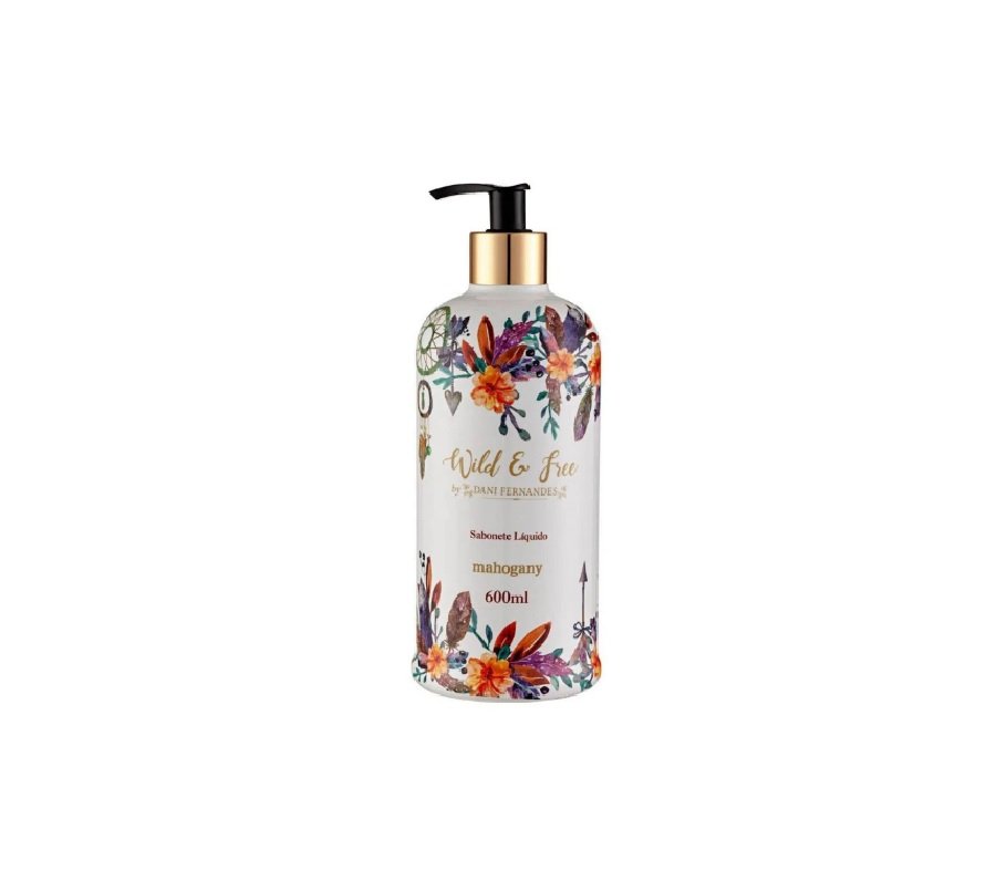 Mahogany Sabonete Liq Wild E Free Feminino 600Ml 600ml 2