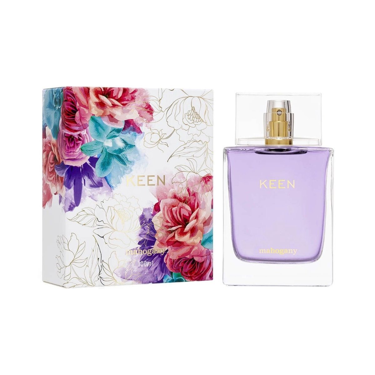 Mahogany Desodorante Corporal Keen Feminino 100Ml 100ml 2