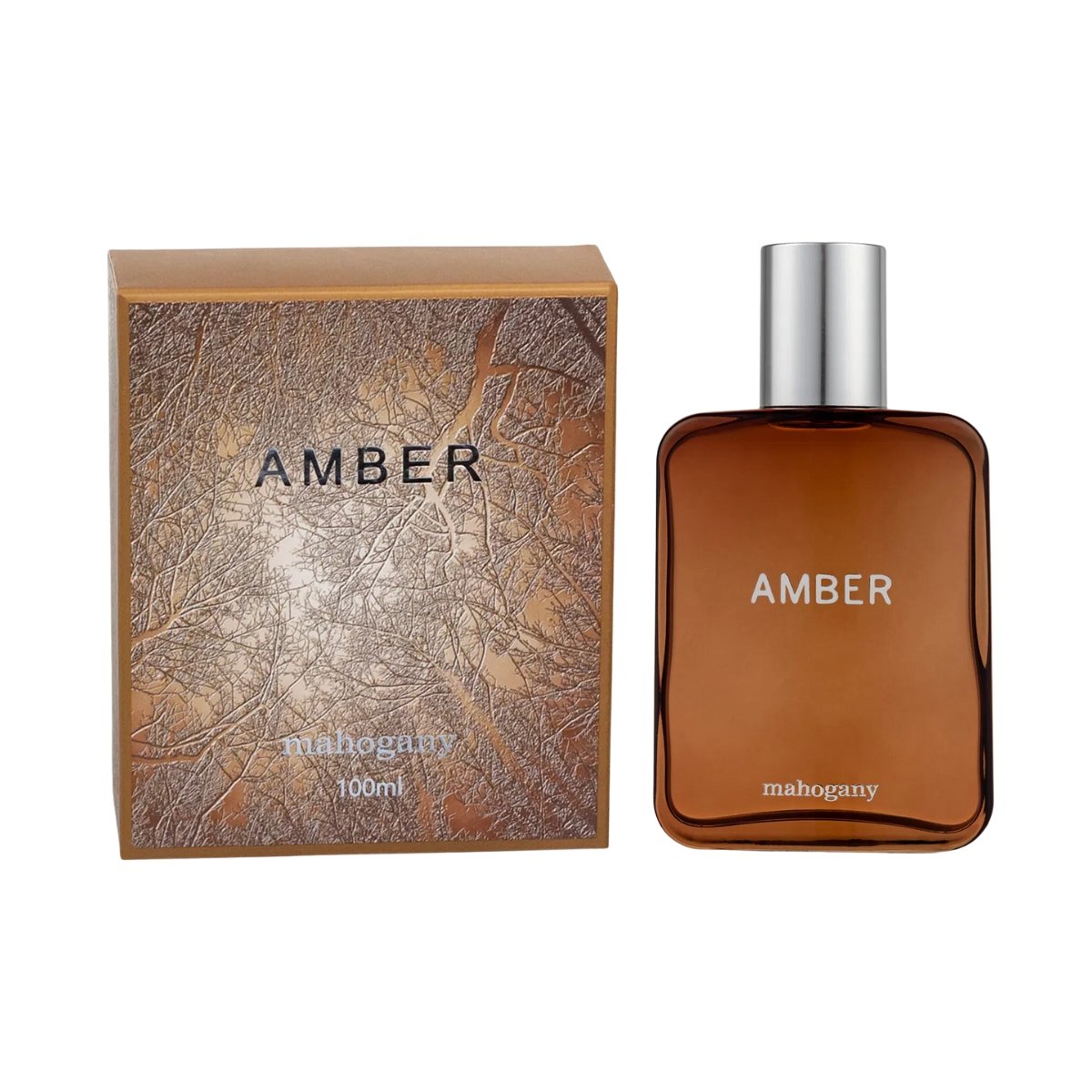 Mahogany Desod Corporal Amber Masculino 100Ml 100ml 2
