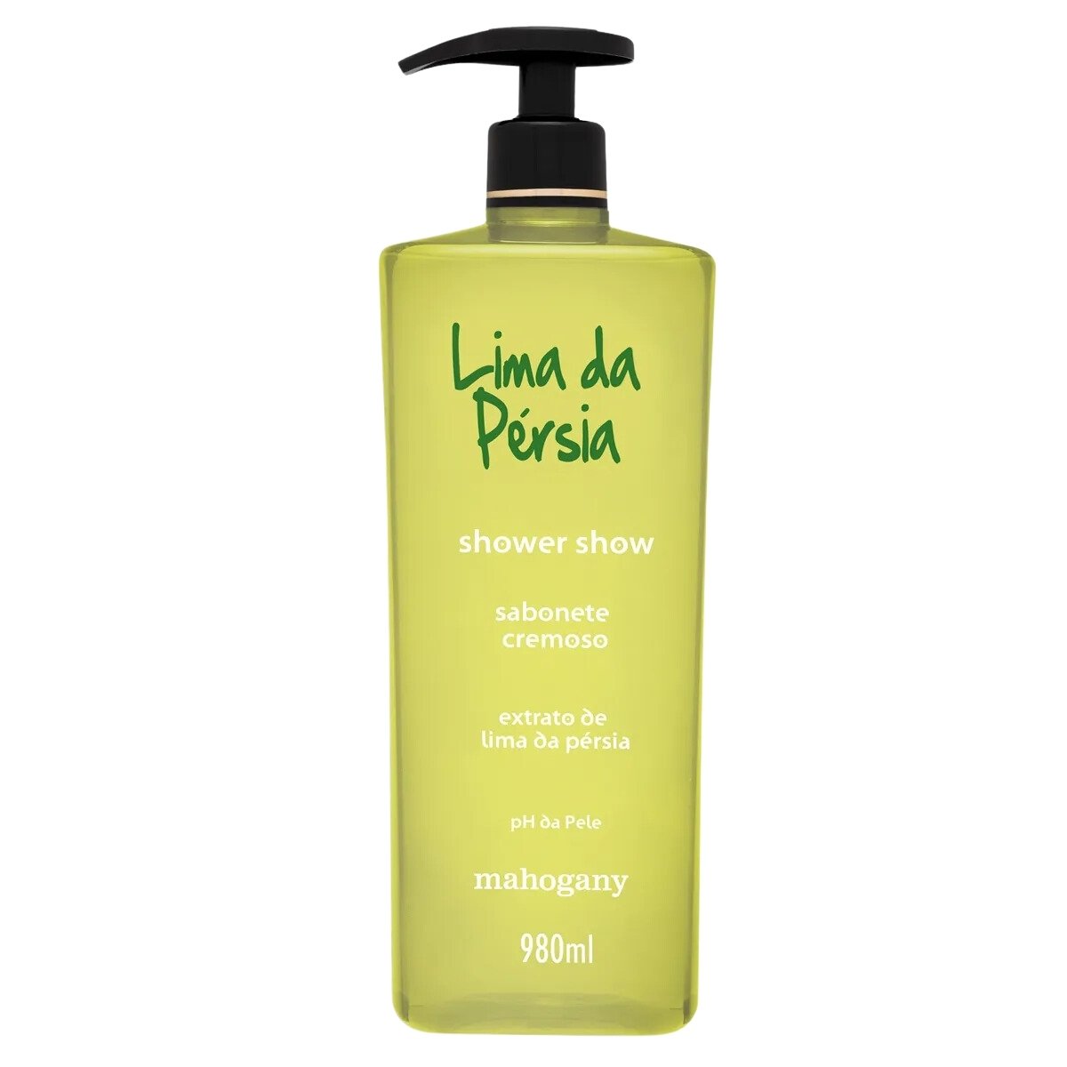 Mahogany Sab Liquido Shower Show Lima Da Persia Unissex 980Ml