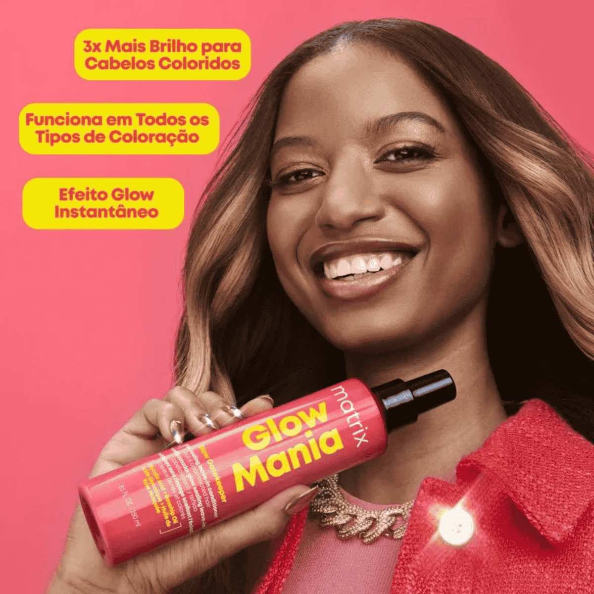 Matrix Glow Mania - Leave-in Spray 250ml 250ml 3