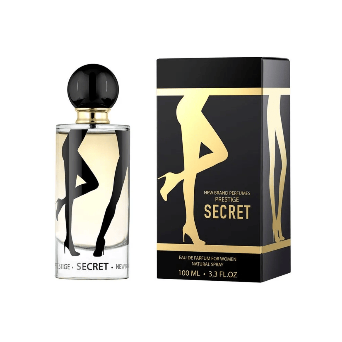 New Brand Prestige Secret Edp - Perfume Feminino 100ml 100ml 2