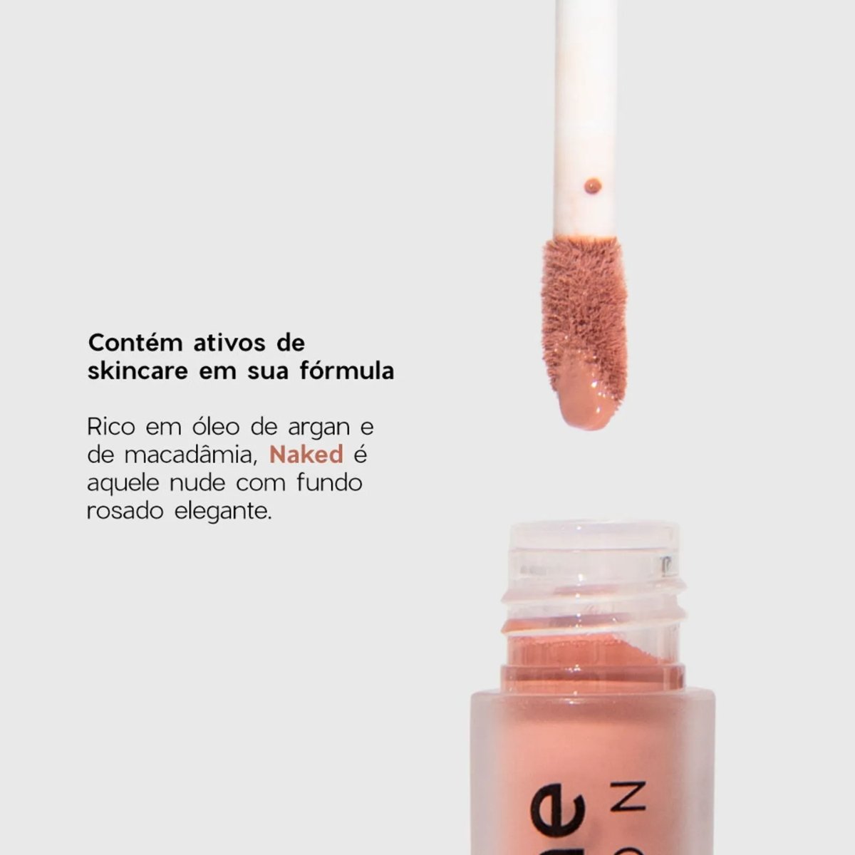 Mini Batom Liquido Nude Matte - Color My Lips Naked Oceane Edition 1G Nude 5