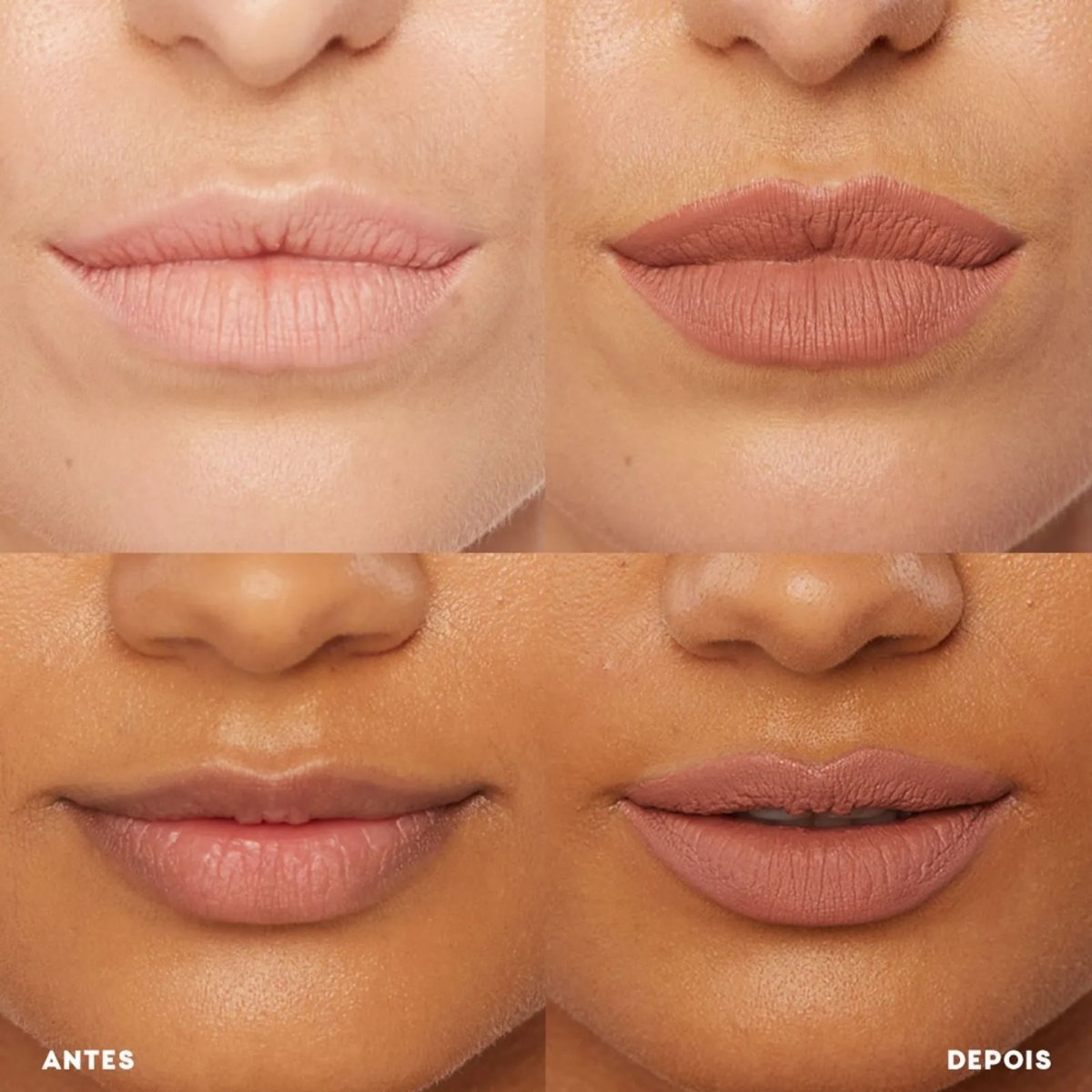 Mini Batom Liquido Nude Matte - Color My Lips Naked Oceane Edition 1G Nude 6