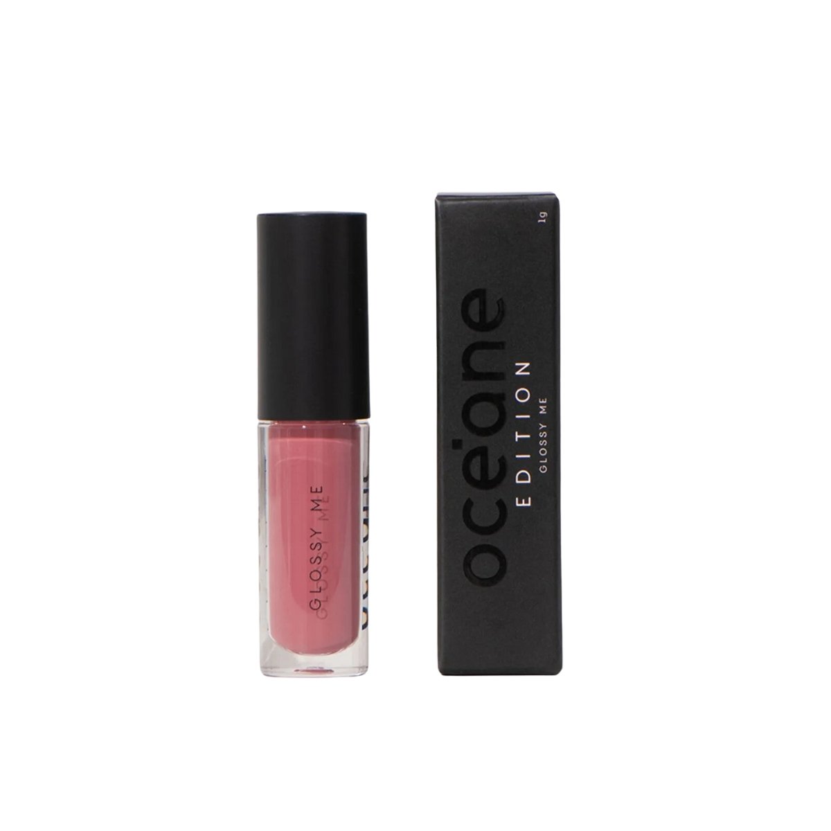Oceane Mini Brilho Labial Rosa - Glossy Me Rose Edition 1G Rosa 4
