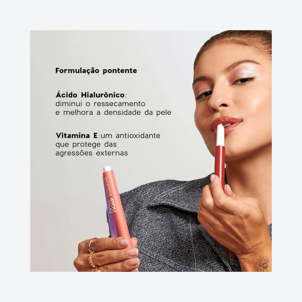 Oceane 4You Lip Balm Coral - Hidratante Labial 1,8G Coral 5