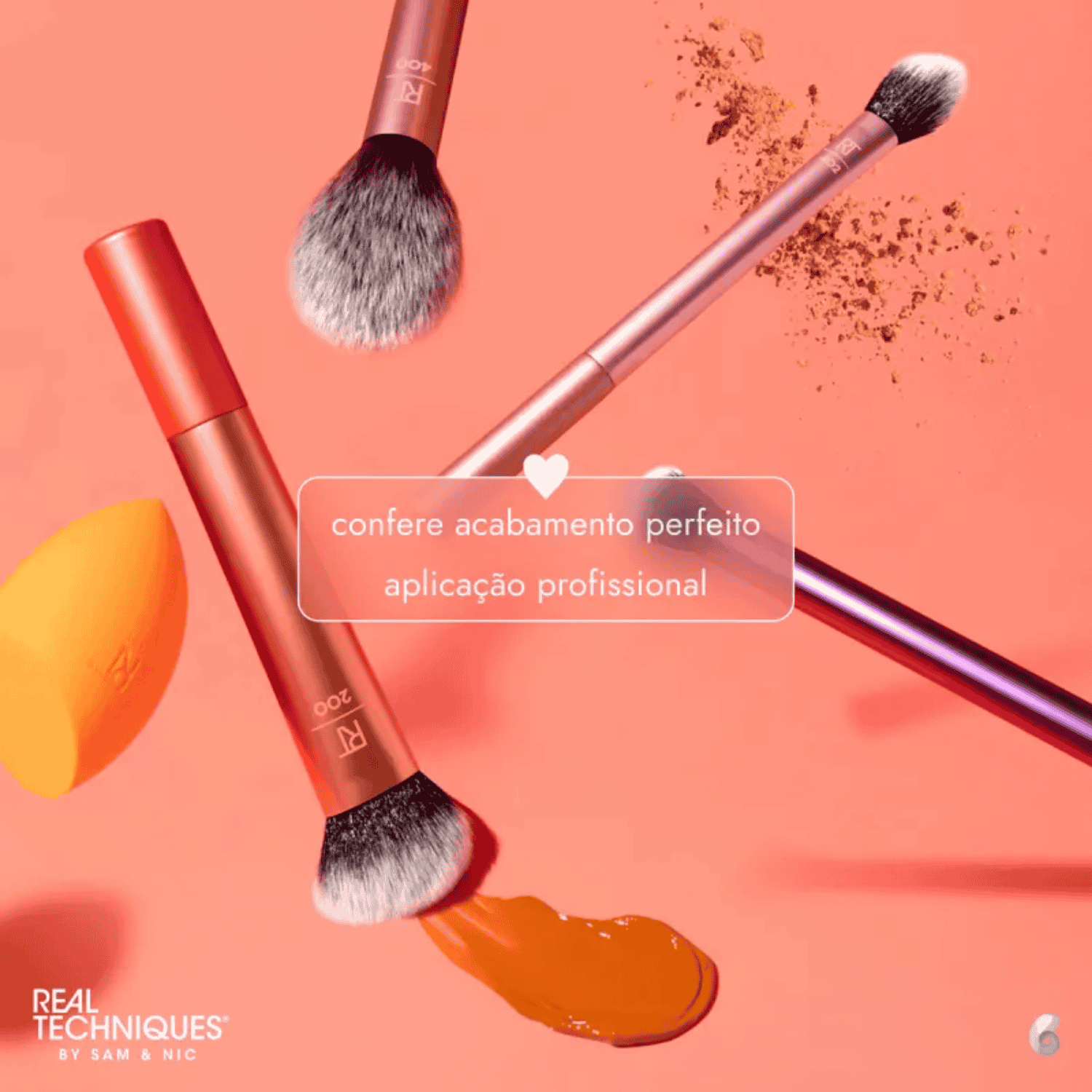 Kit Real Techniques Everyday Essentials ÚNICO 4