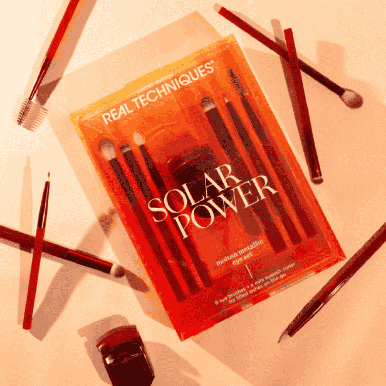 Real Techniques - Solar Power - Molten Metallic Kit  ÚNICO 5