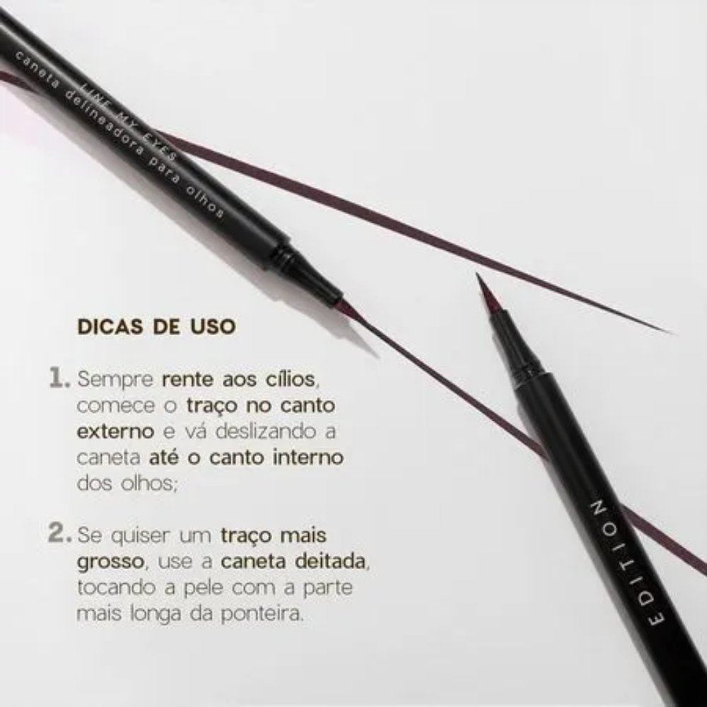 Oceane Caneta Delineadora Marrom 1,2Ml