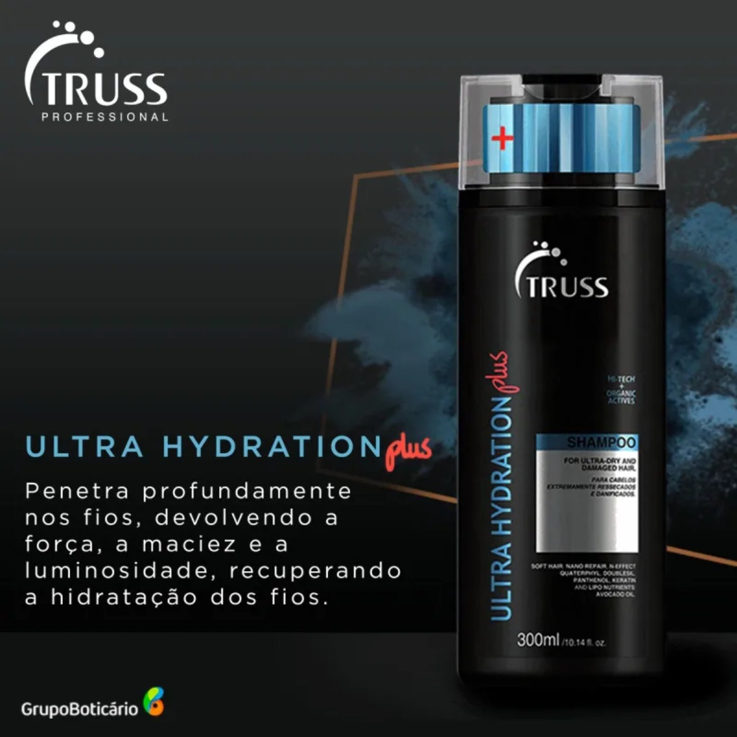 Truss Ultra Hydration Plus - Shampoo 300Ml 300ml 3