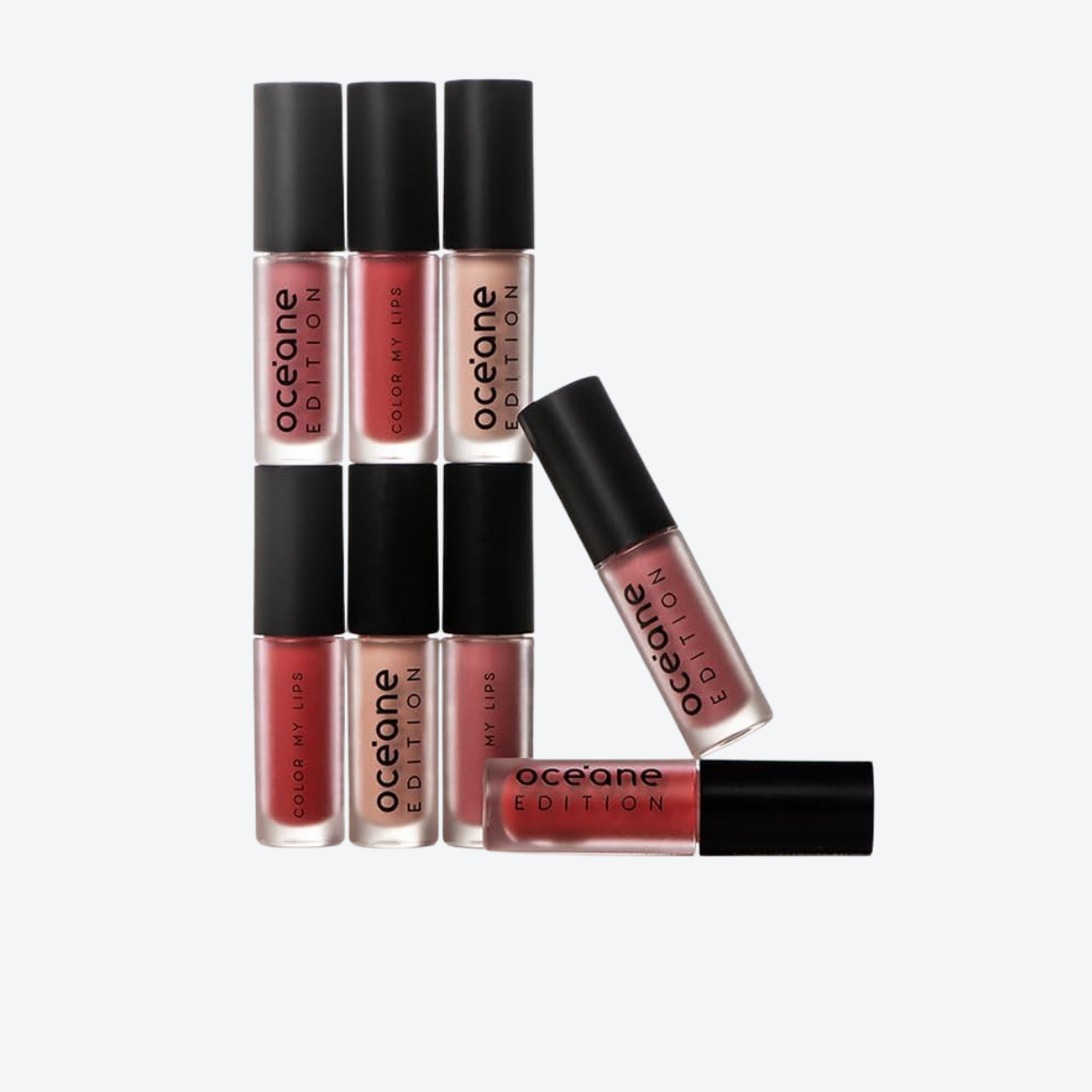 Oceane Edition Mini Batom Liquido Rosa Matte - Color My Lips Hype - 1G My Lips Hype 2