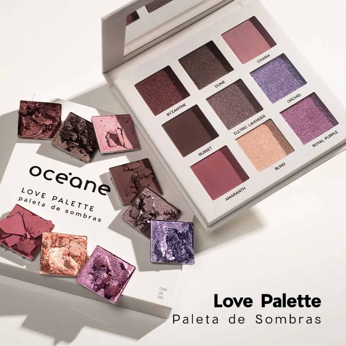 Oceane Paleta De Sombras - Love Palette Oceane Limited - 20G 20g 2