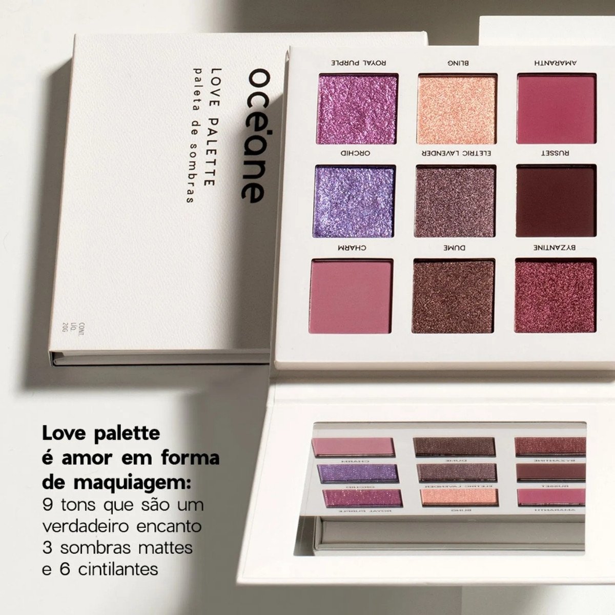 Oceane Paleta De Sombras - Love Palette Oceane Limited - 20G 20g 3