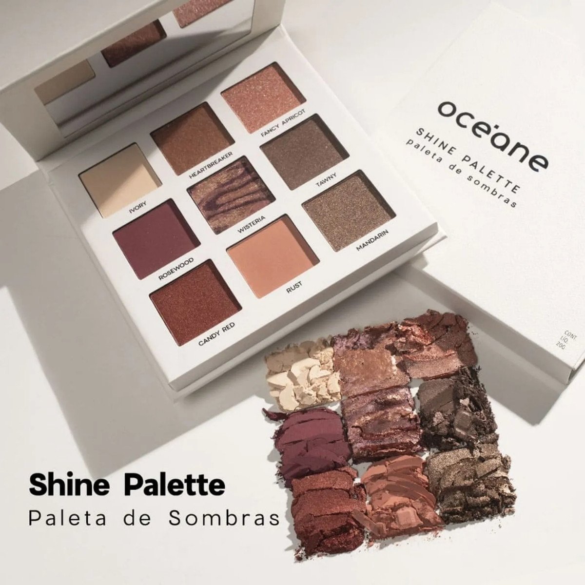 Oceane Limited Paleta De Sombras - Shine Palette - 20G 20g 2