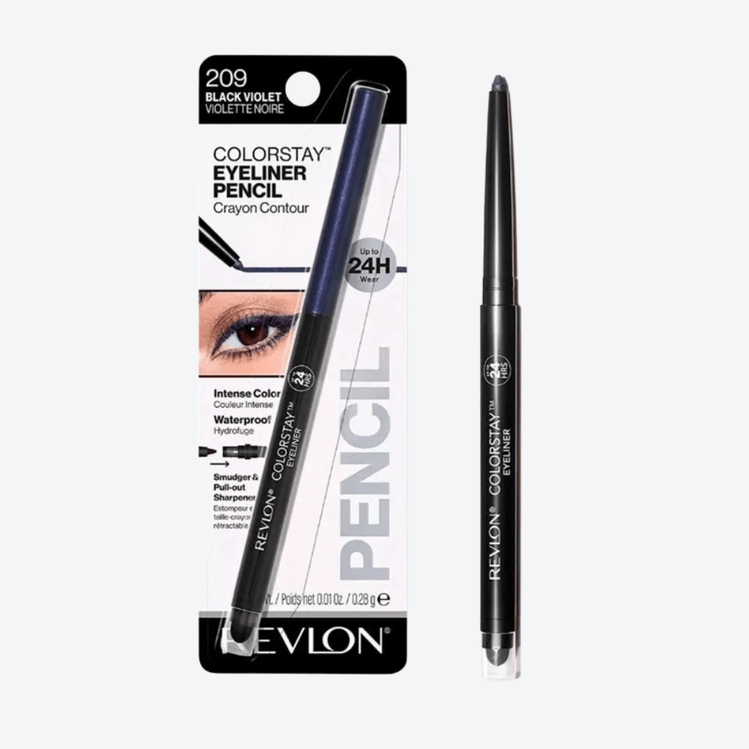 Revlon Colorstay Eyeliner Pencil - Delineador 0,28g Black Violet 209 3