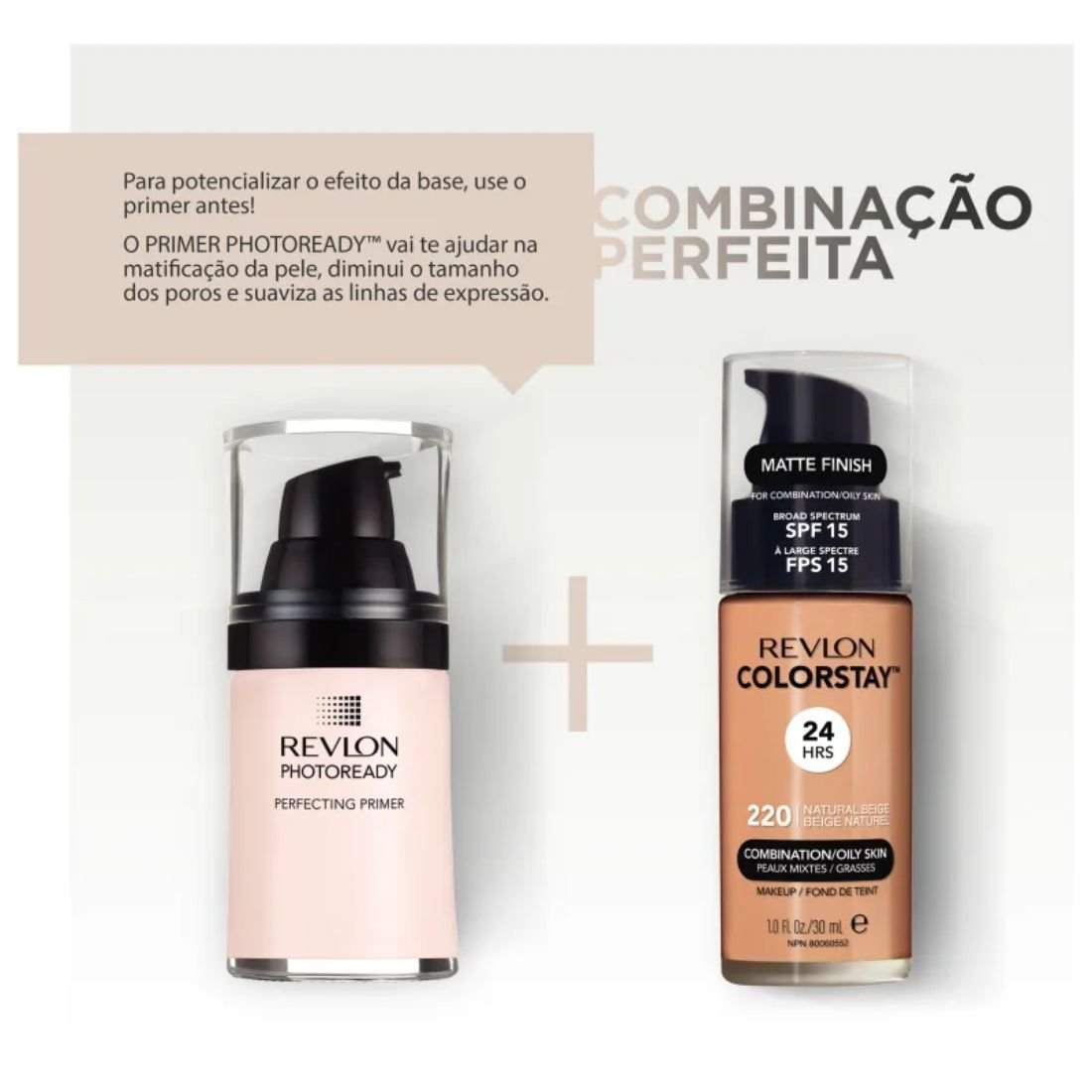 Revlon Colorstay Makeup for Combination Oily Skin 200 Nude - Base Matte 30ml 200 Nude 2