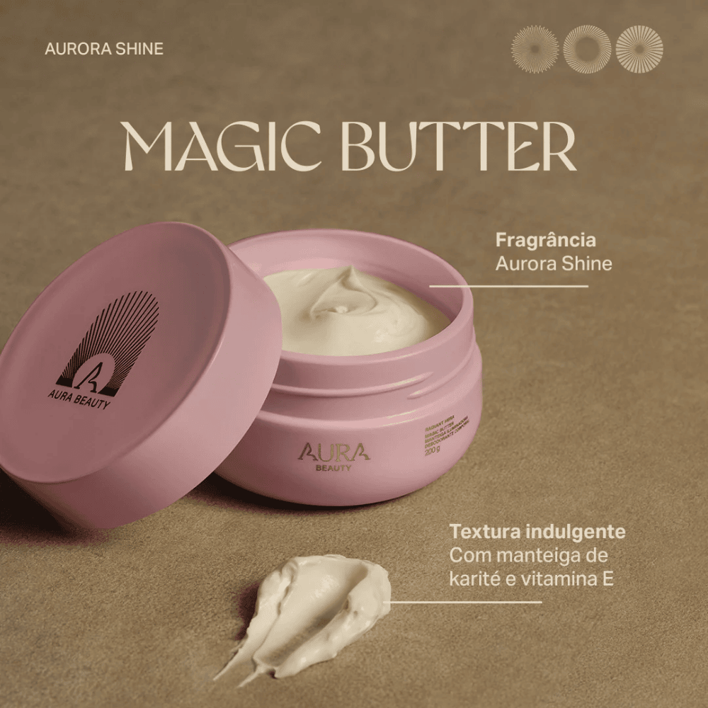 Aura Beauty Magic Butter Aurora Shine 200g 200g 3