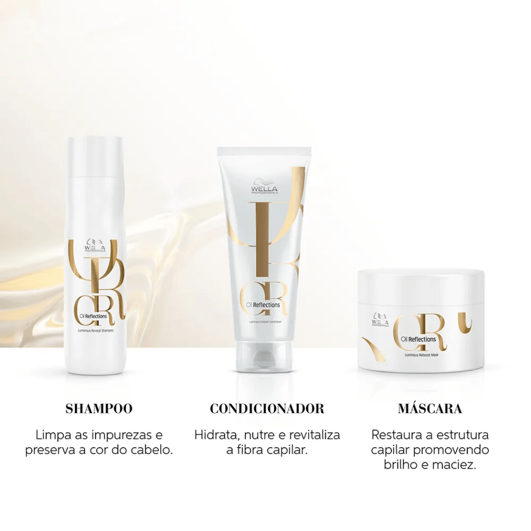 Wella Oil Reflections Light - Oleo Capilar 100ml 100ml 4