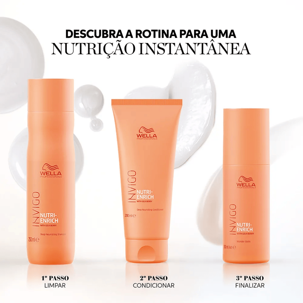 Wella Invigo Nutri Enrich Warming Express Mascara de Aquecimento 150ml 150ml 6