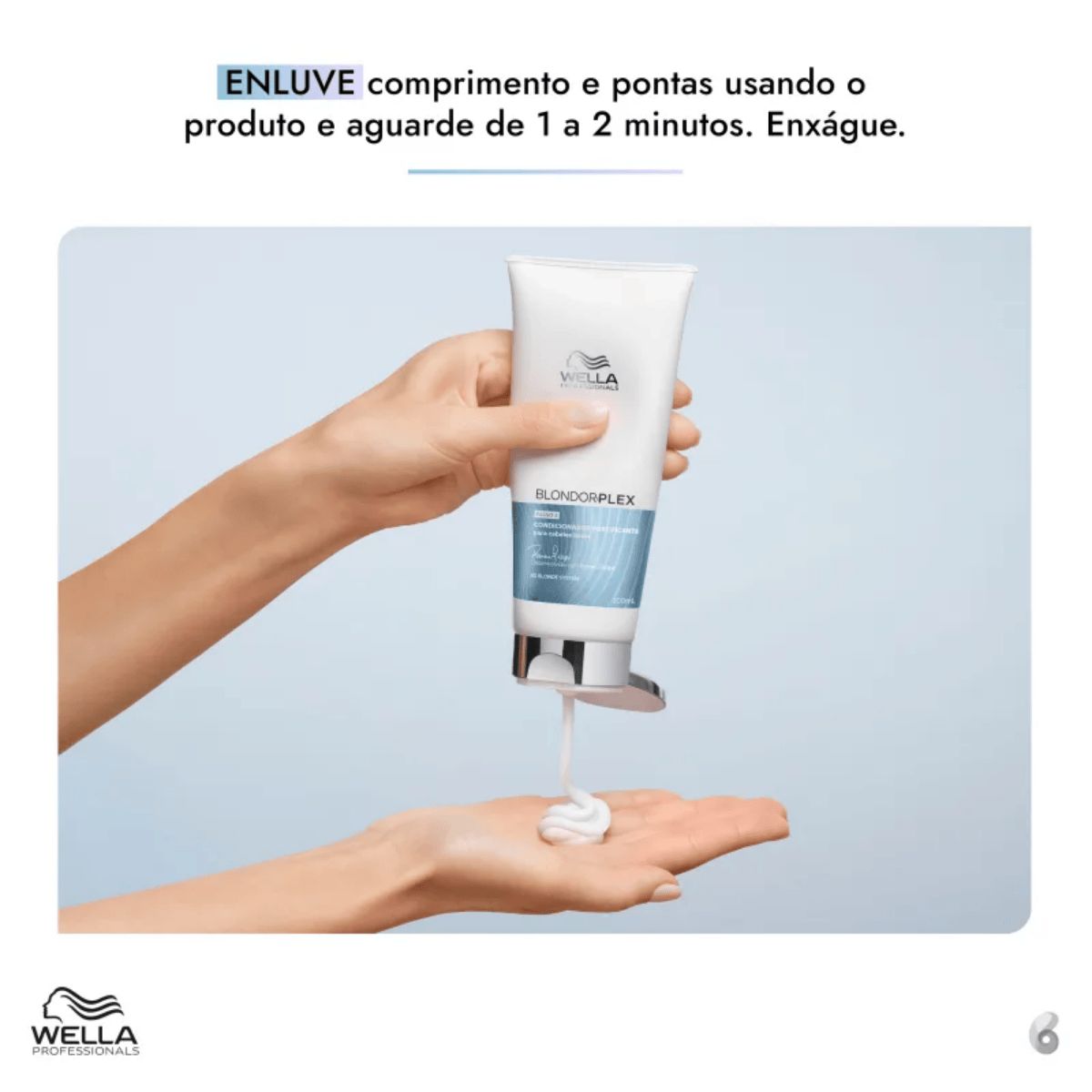 Wella Professionals Condicionador BlondorPlex 200ml 200ml 2