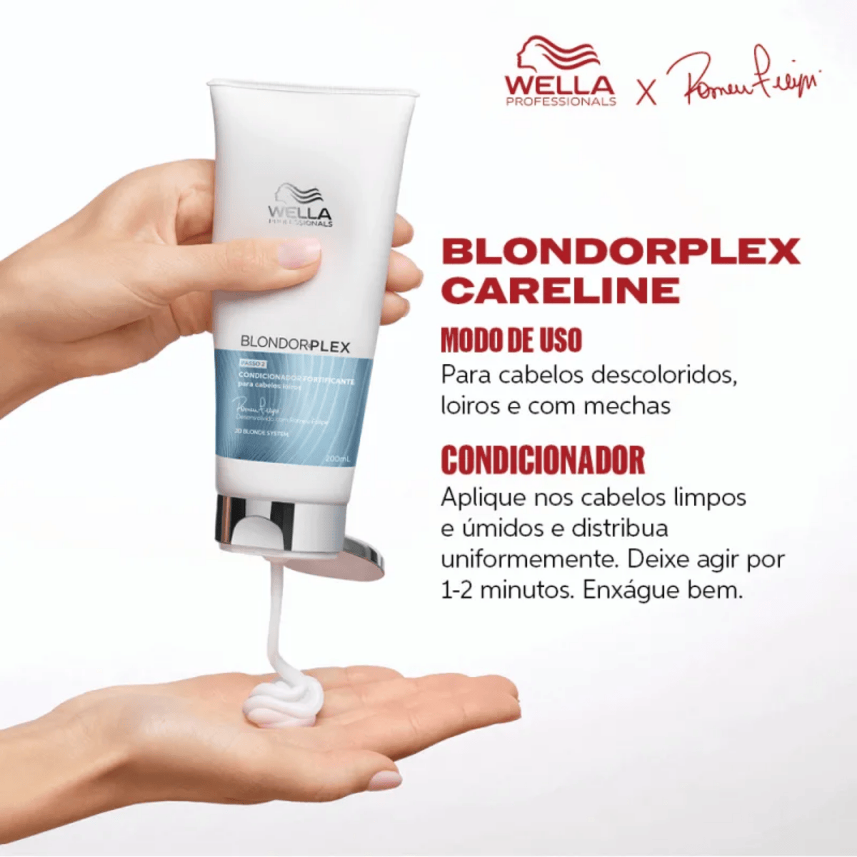 Wella Professionals Condicionador BlondorPlex 200ml 200ml 4