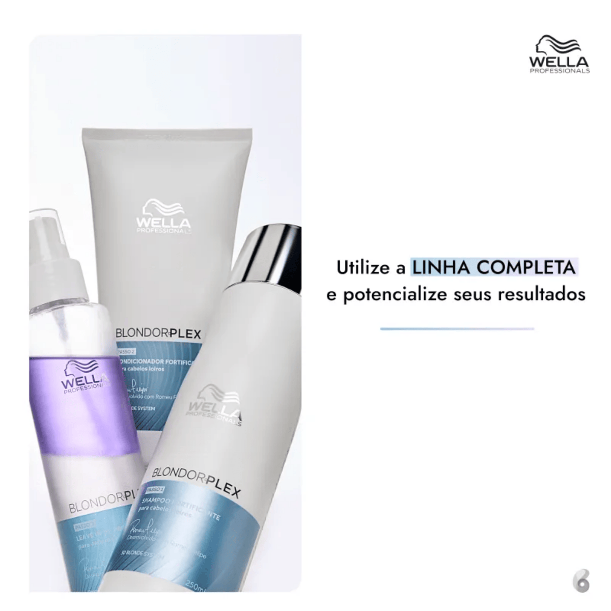 Wella Professionals Condicionador BlondorPlex 200ml 200ml 6