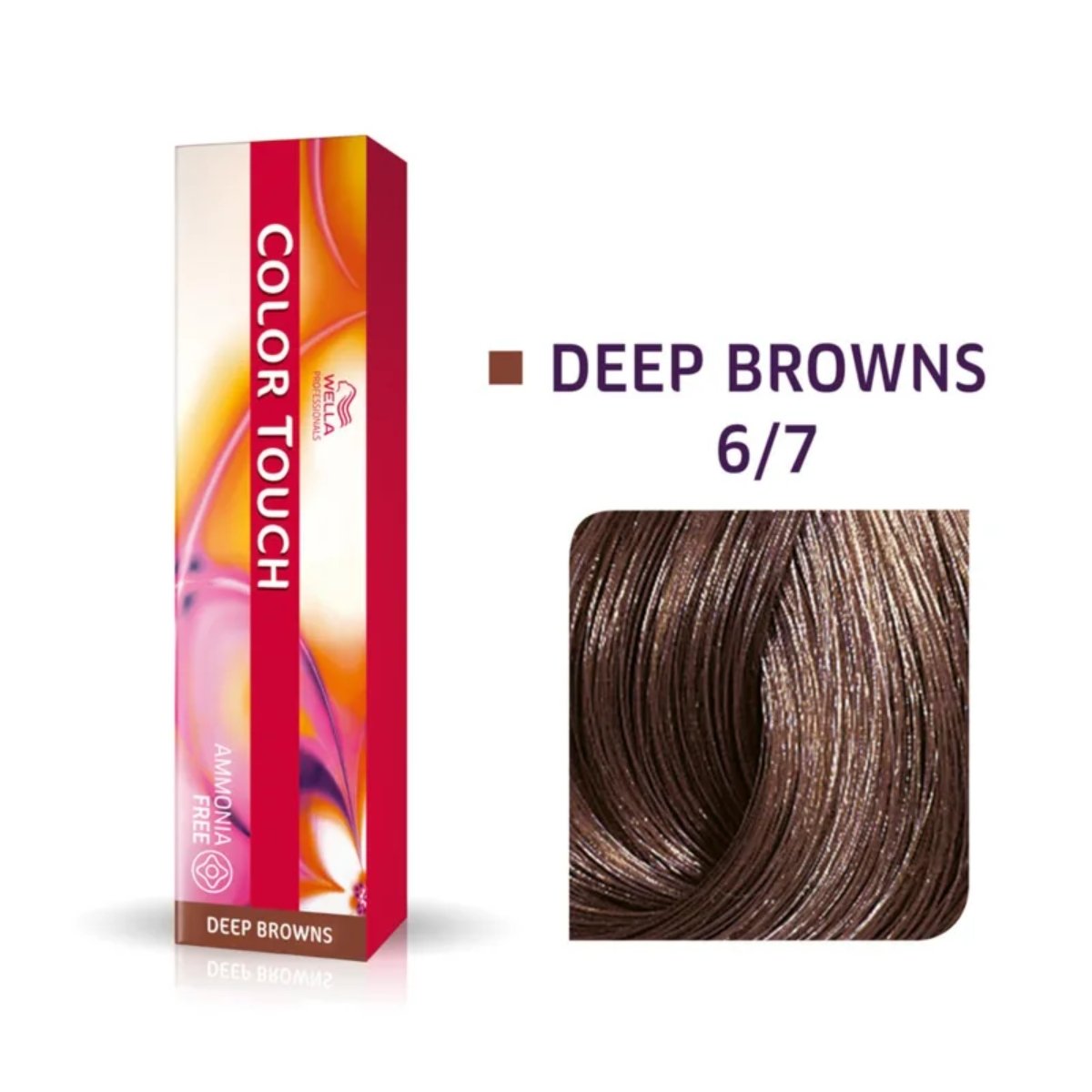 Wella Color Touch 6/7 Tonalizante Louro Escuro Marrom 60G 6/7 Tonalizante Louro Escuro Marrom 2