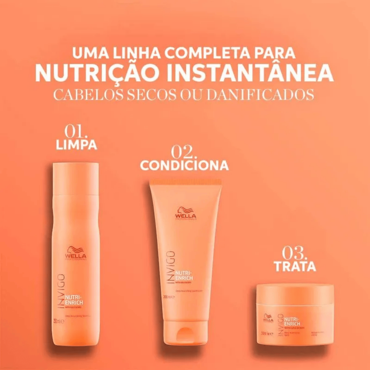 Wella Professionals Invigo Nutri-Enrich - Condicionador 200ml 200ml 4