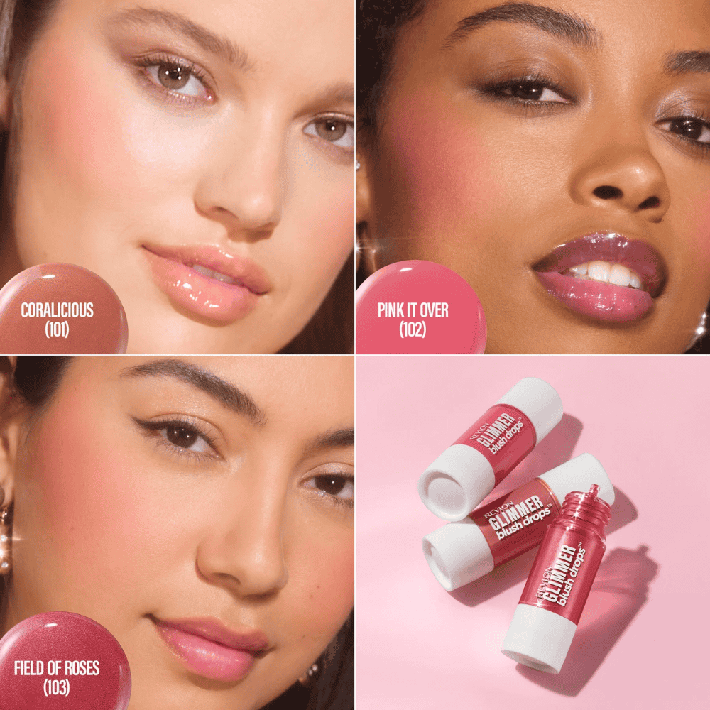 Revlon Glimmer Blush Drops Pink It Over 9,4ml Pink It Over 5