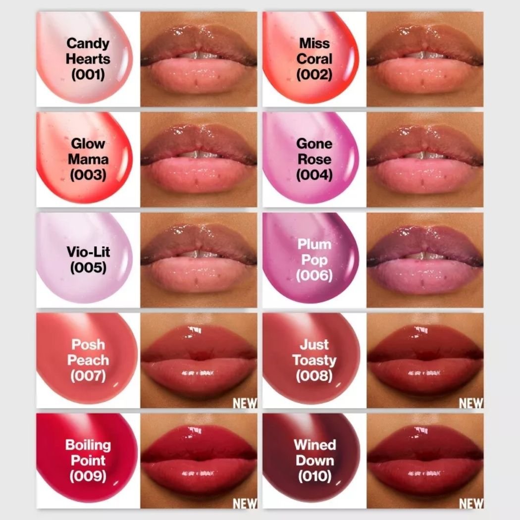 Revlon Super Lustrous Glimmer Lip Oil Gloss Glow Mama Glow Mama 3