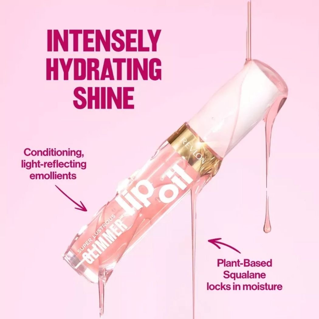 Revlon Super Lustrous Glimmer Lip Oil Gloss Glow Mama Glow Mama 6