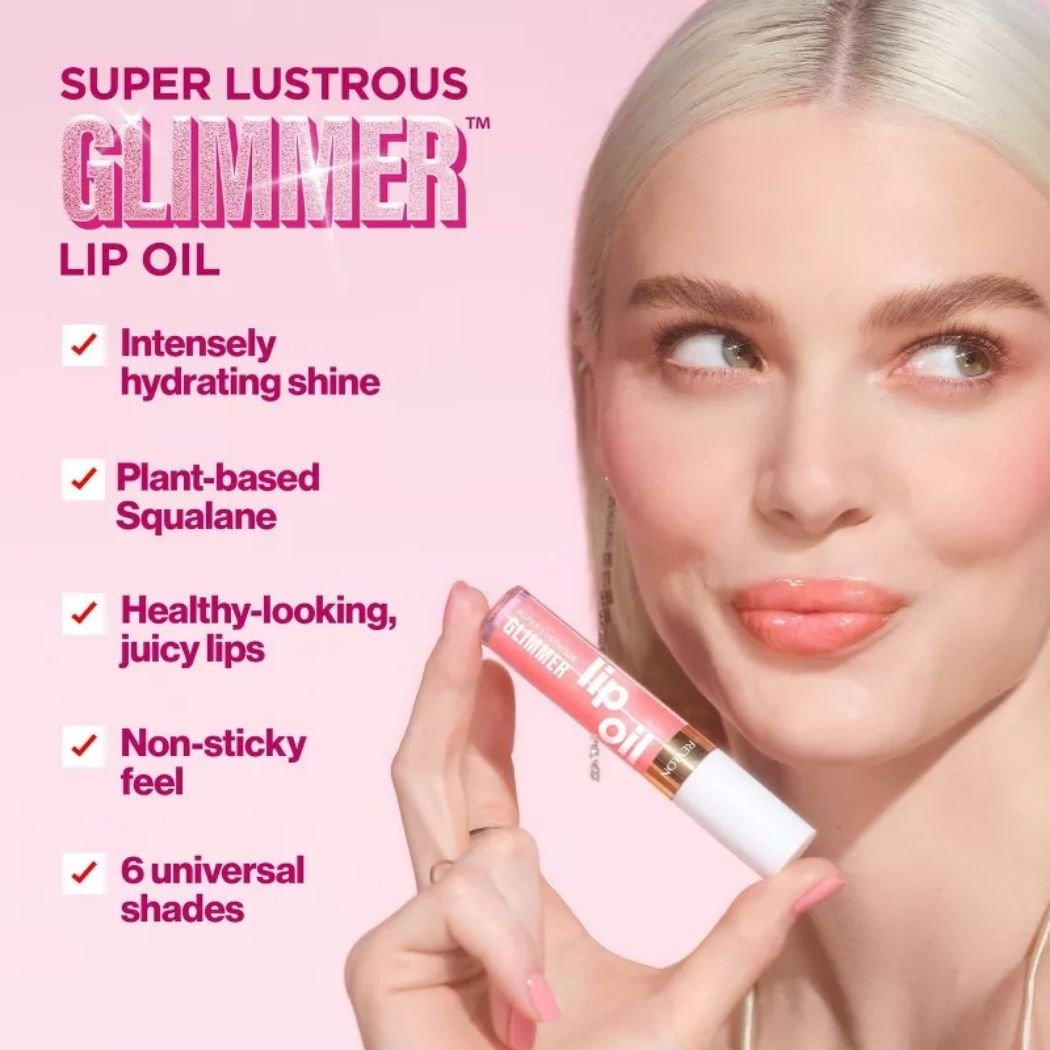 Revlon Super Lustrous Glimmer Lip Oil Gloss Glow Mama Glow Mama 8