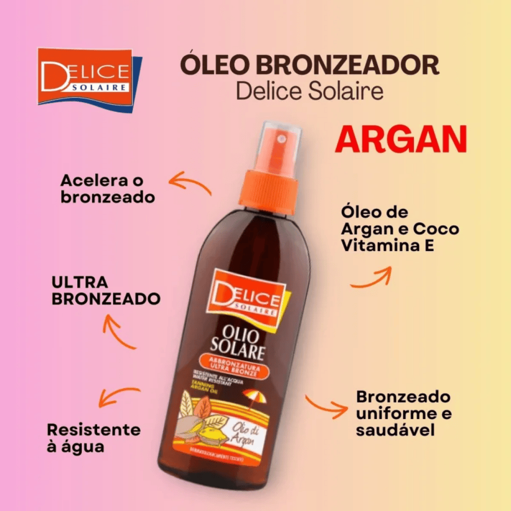Delice Solaire Argan - Oleo Bronzeador Spray 150ml 150ml 2