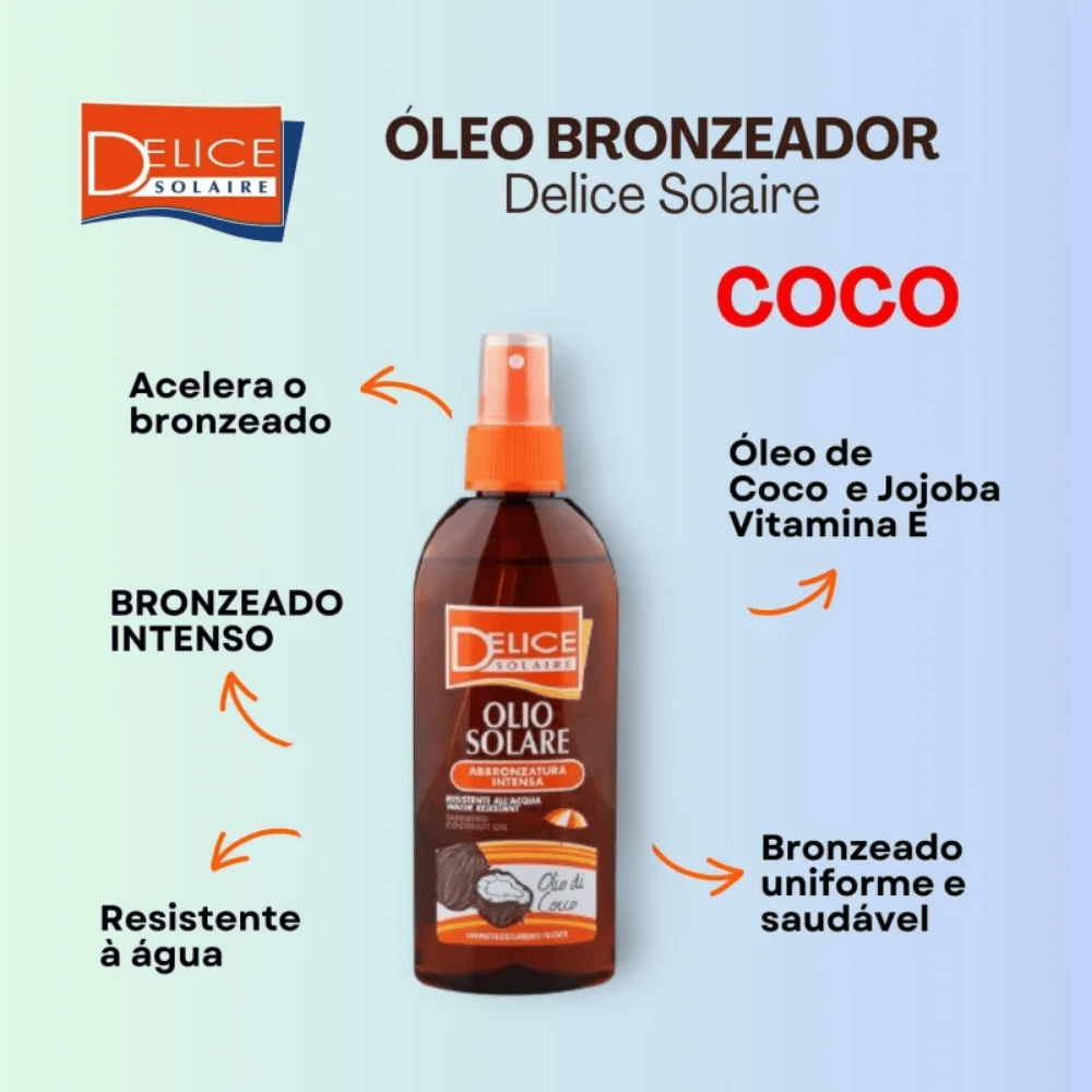 Delice Solaire Coco - Oleo Bronzeador Spray 150ml 150ml 2