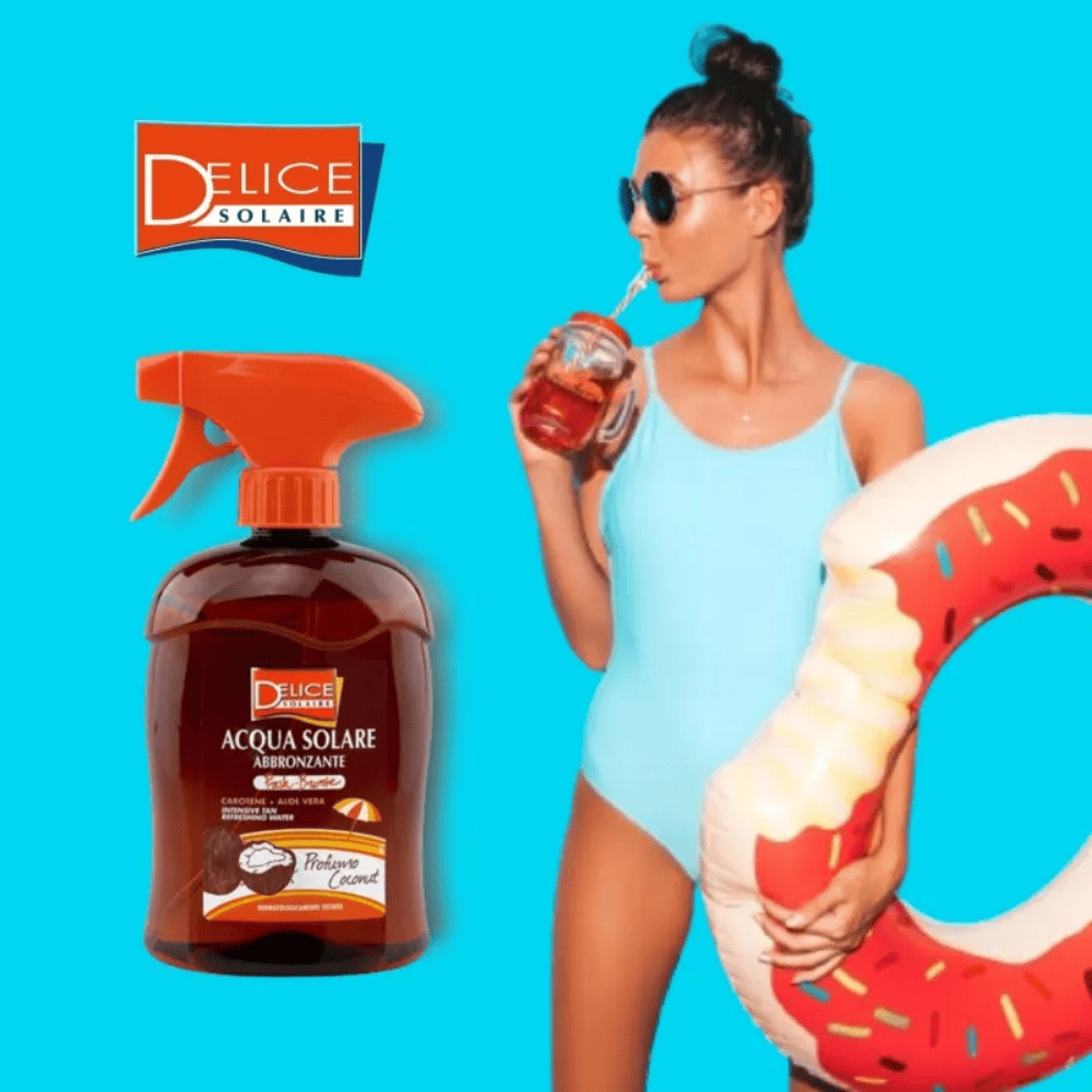 Delice Solaire Bronzeador Coconut - Agua Bronzeadora 500ml 500ml 3