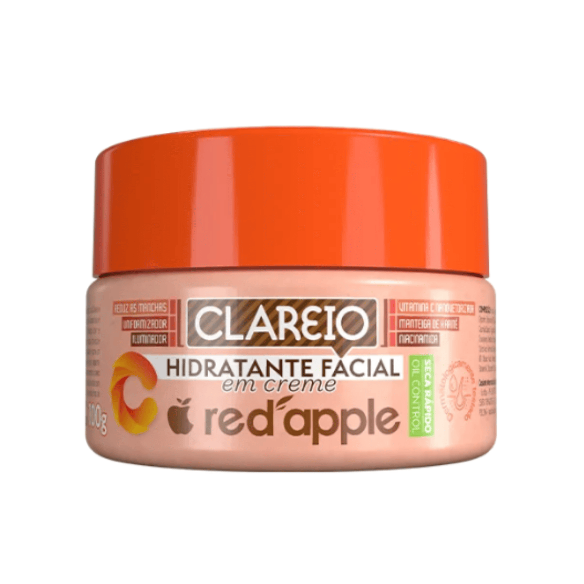 Red Apple Hidratante Facial Creme Clareio 100ml