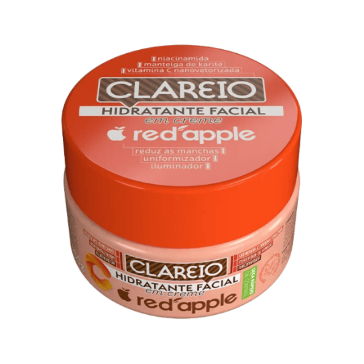 Red Apple Hidratante Facial Creme Clareio 100ml 100ml 3