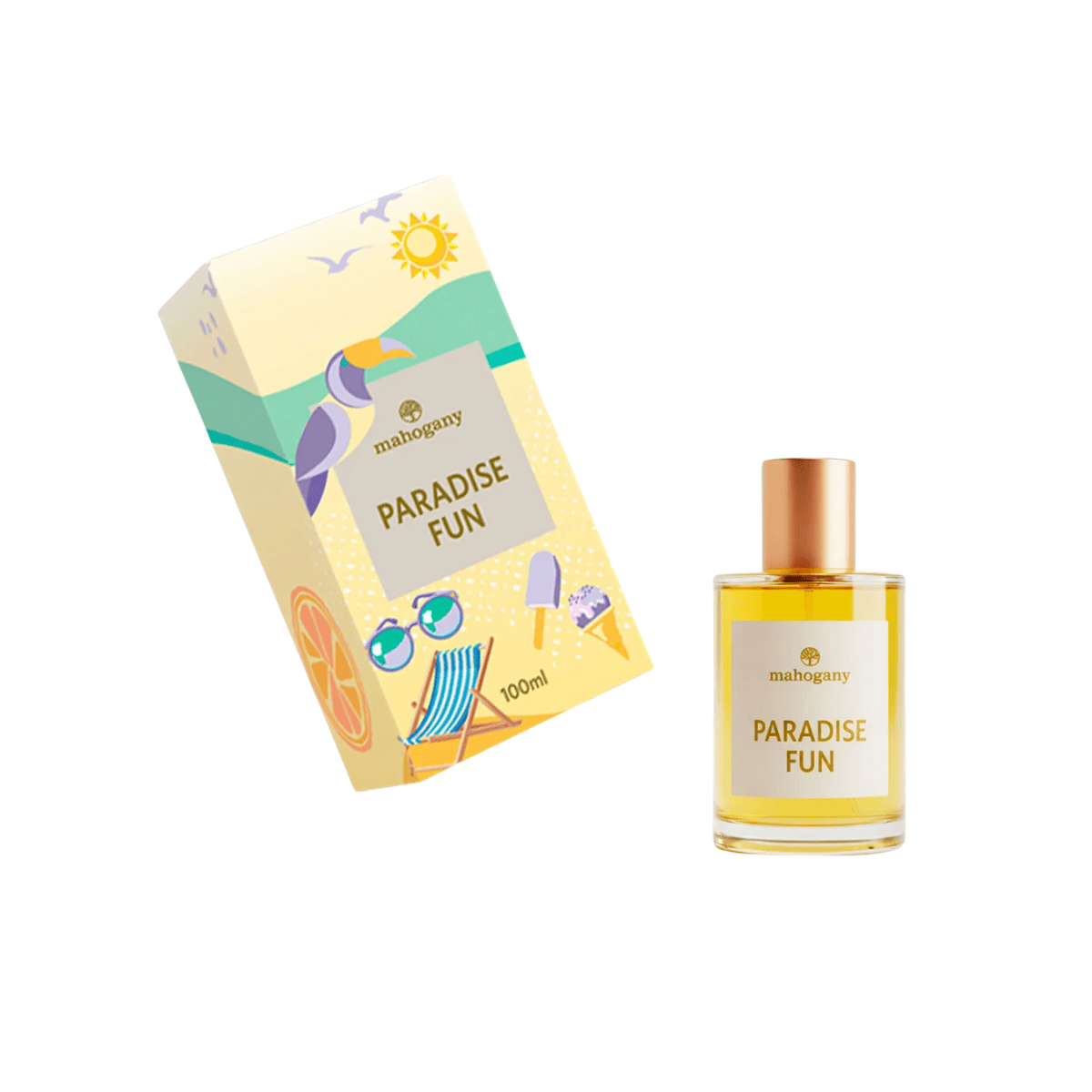 Mahogany Fragrancia Paradise Fun Infantil 100ml 100ml 2