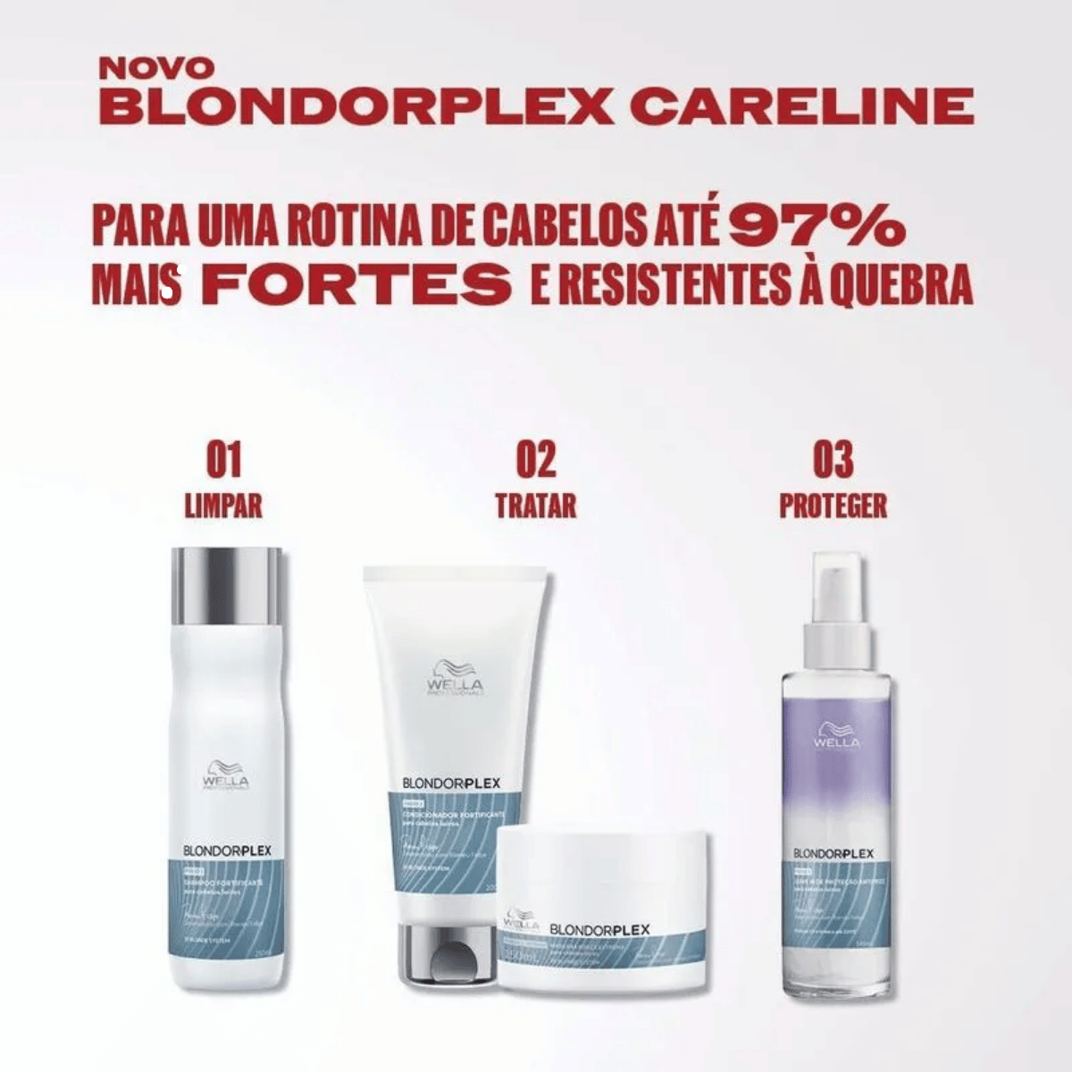 Wella Mascara BlondorPlex Forca Extrema 150ml 150ml 4