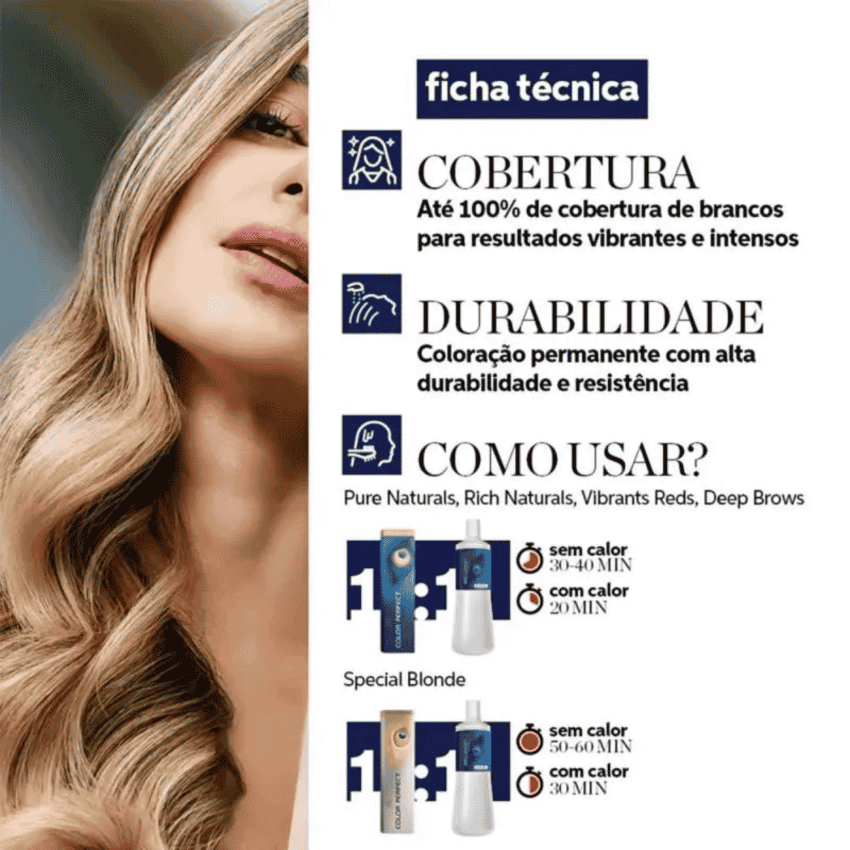 Coloracao Wella Color Perfect 6.7 Loiro Escuro Marrom 60g 6.7 Loiro Escuro 4