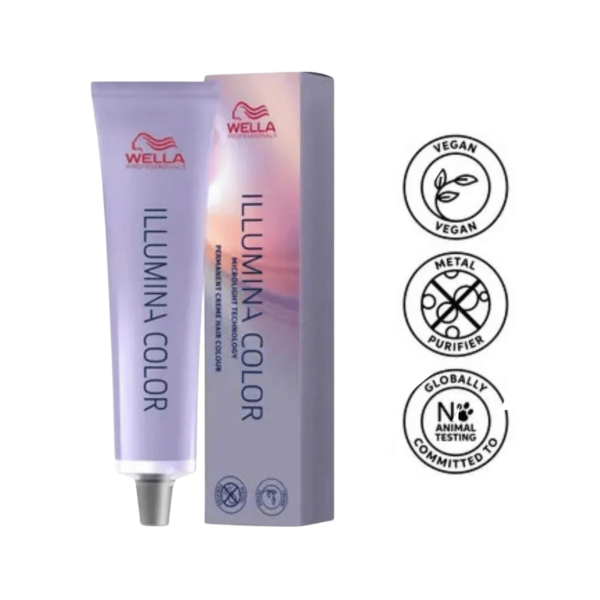 Wella Professionals Illumina Color 7.81 Louro Medio Perolado Acinzentado 60ml 7.81 Louro Medio 4