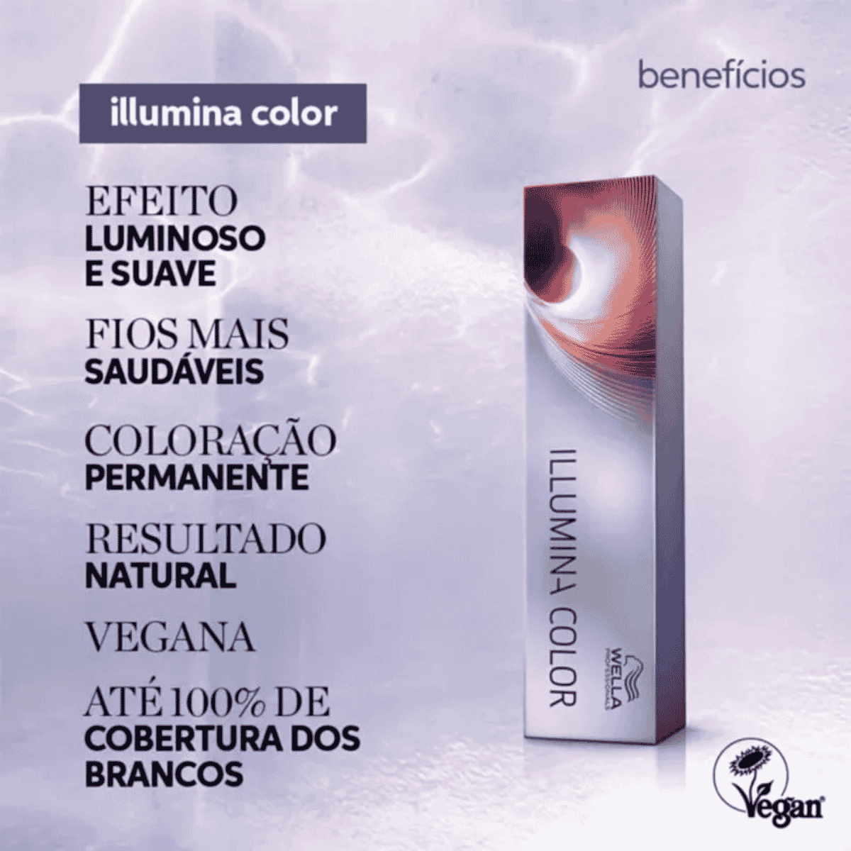 Wella Professionals Illumina Color 7.81 Louro Medio Perolado Acinzentado 60ml 7.81 Louro Medio 5
