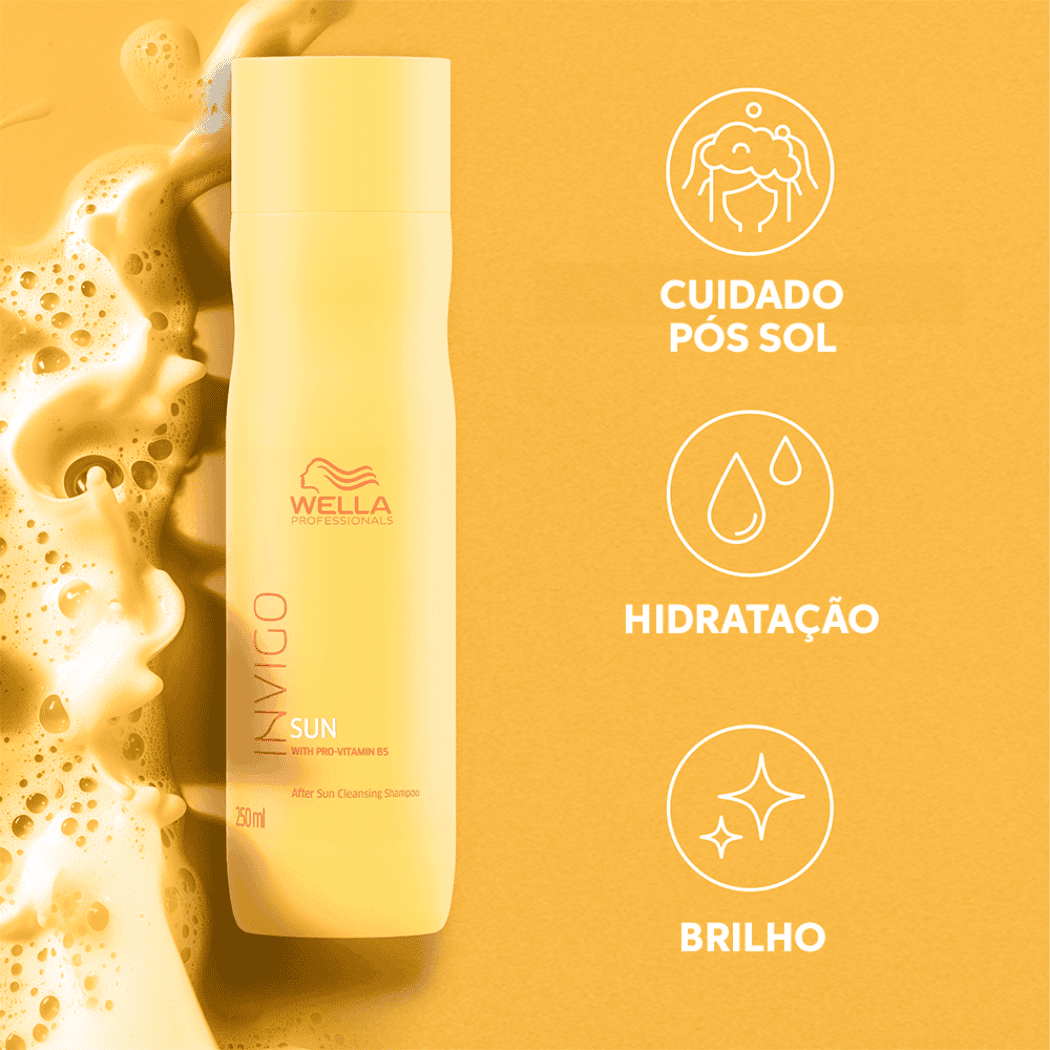 Wella Professionals Invigo Sun Shampoo Pos Sol 250ml 250ml 5
