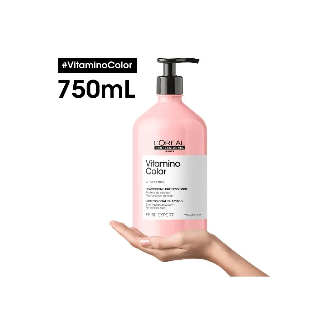 LOreal Professionnel Vitamino Color - Kit - Shampoo E Condicionador 750ml. ÚNICO 2