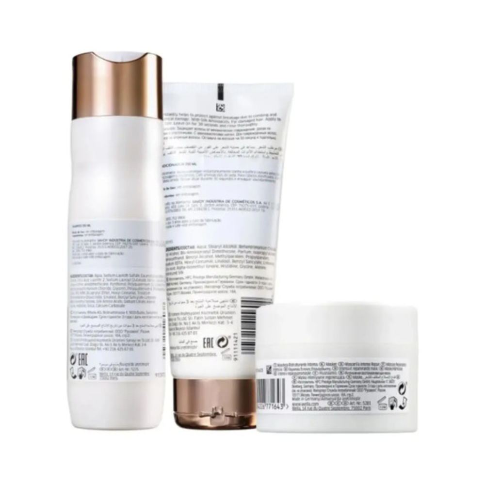 Wella Fusion Shampoo 250ml Condicionador 200ml e Mascara 150ml 150ml 3