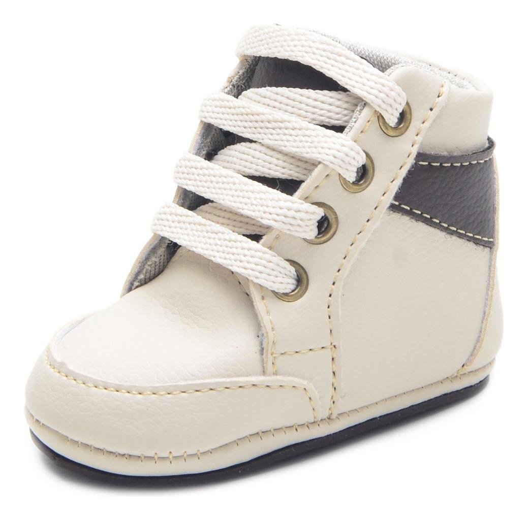 Tenis Infantil Cano Alto Bebe Cadarco Casual Conforto Off White 3