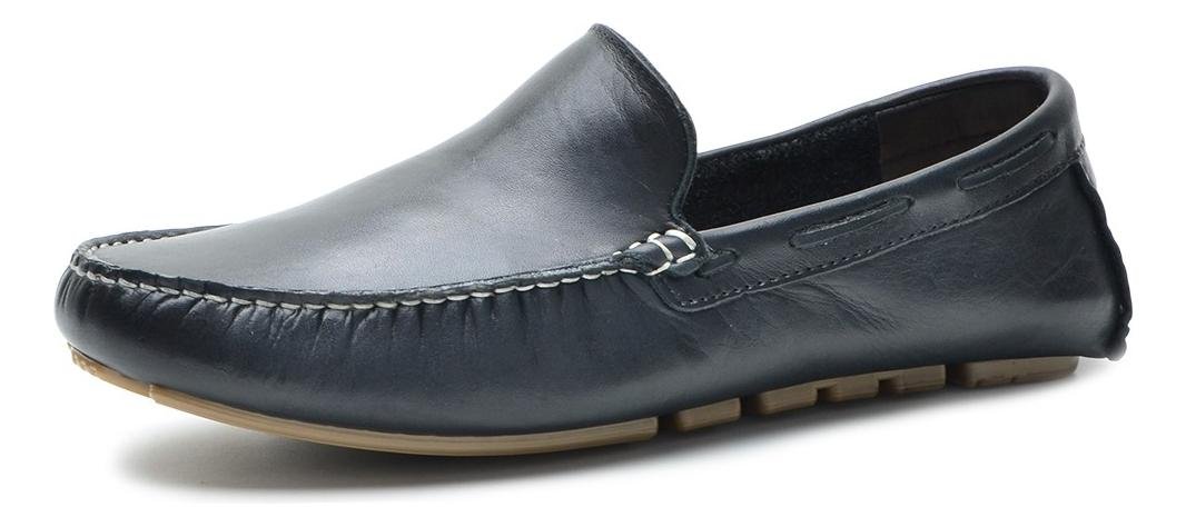 Mocassim Masculino Casual Estilo Drive Couro Confortavel