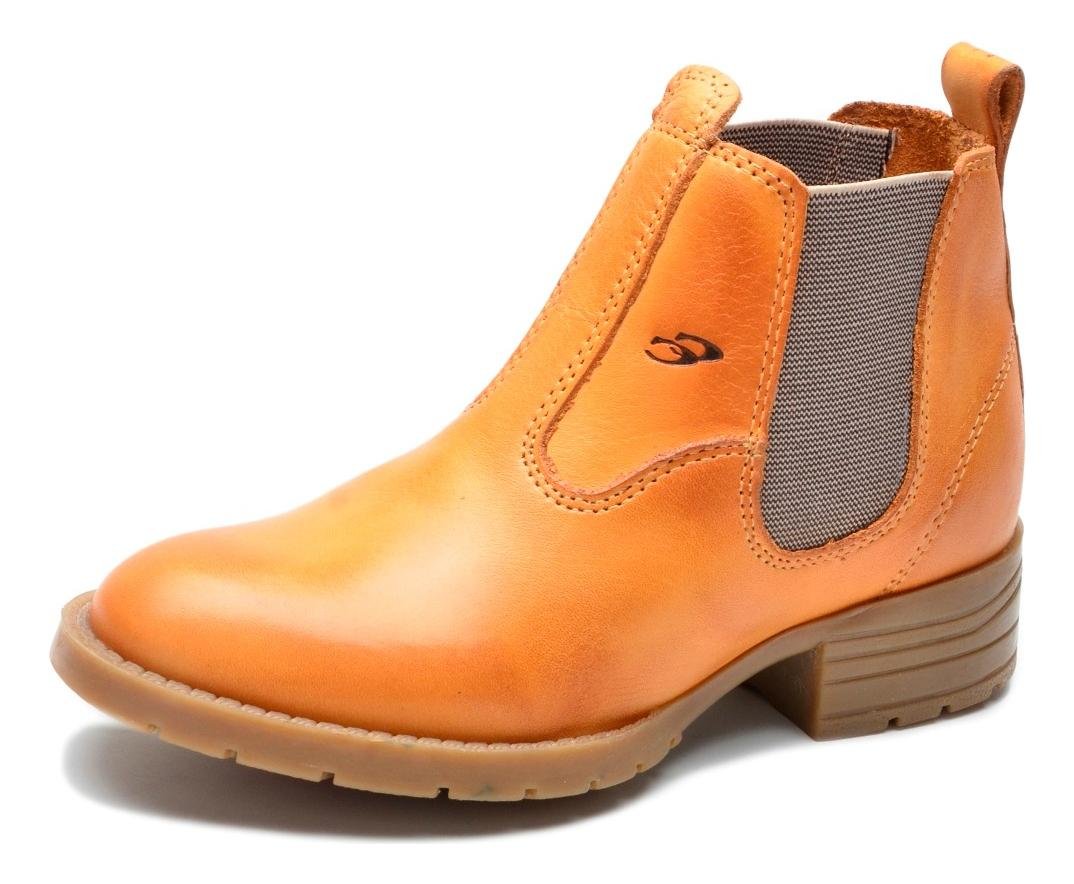 Botina Infantil Couro Menino e Menina Macia Confortavel Resistente