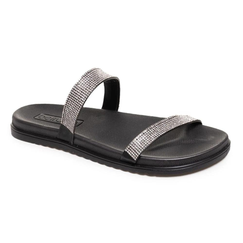 Tamanco Beira Rio Strass Feminino Preto 3