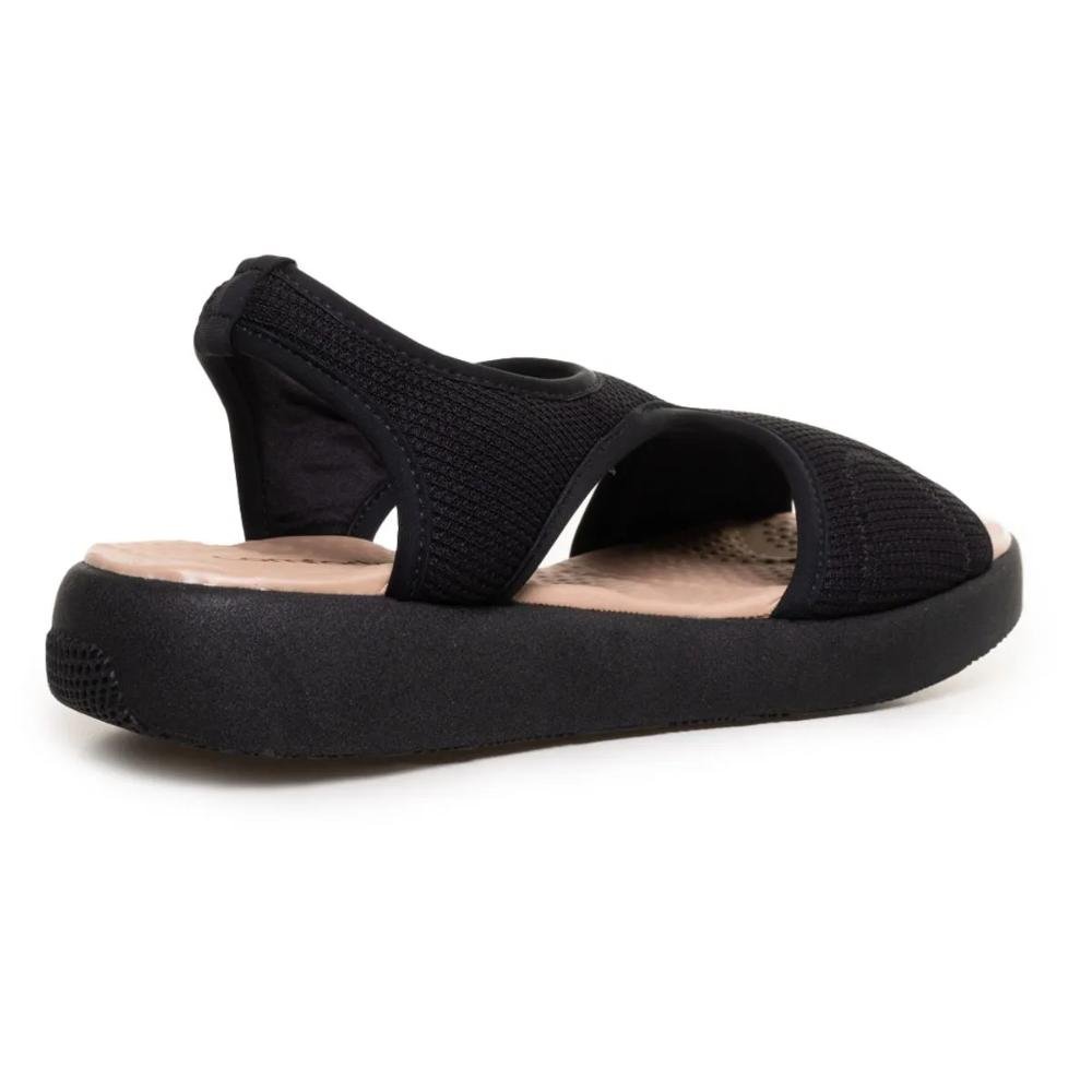 Sandália Comfortflex Ortopédica Feminina Preto 5